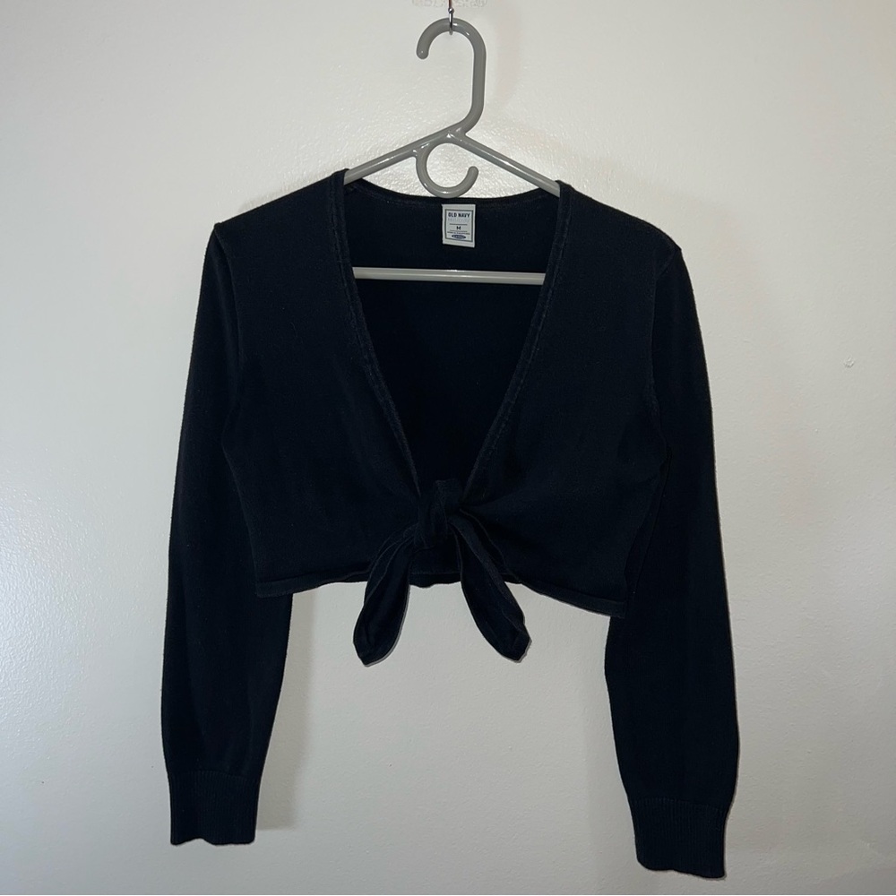 Old Navy Maternity tie front wrap sweater size women’s medium